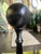 Antique Cast Iron Federal Style Andirons—A Pair For Sale - Image 4 of 6