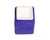 West German Blue Fat Lava Cube Vase by Silberdistel For Sale In Indianapolis - Image 6 of 7