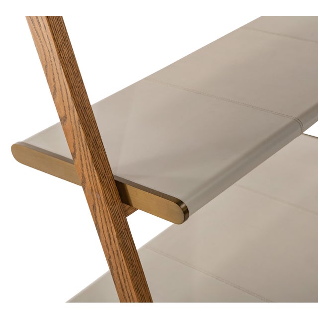 Traditional Maitland-Smith Emory Book Shelf For Sale - Image 3 of 4