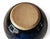 Vintage Dark Indigo Blue Bulbous Formed Pottery Vase, 1980s ~ Unmarked For Sale In New York - Image 6 of 10