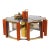 1970s Mid-Century Modern Fredrick Ramond Hexagonal Chandelier For Sale