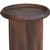 Traditional Olmira Round Wooden Side Table by Loomlan For Sale - Image 3 of 3
