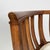 Brown Art Deco Italian Tub Chair in Wood and White Fabric, 1930s For Sale - Image 8 of 18