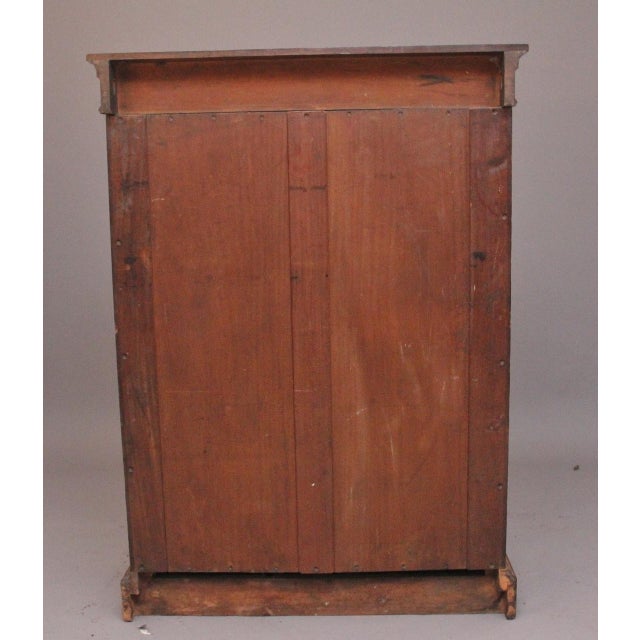 Wood 19th Century Burr Walnut Cabinet, 1860s For Sale - Image 7 of 9