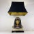 Viva Egyptian Pharoh Queen Buts Sculpture Table Lamp by Edoardo Tasca, Italy, 1960 For Sale - Image 3 of 8