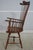 Traditional Frederick Duckloe High Comb Back Windsor Chair Oak & Maple Woods For Sale - Image 3 of 18