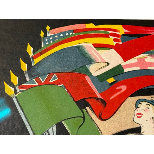 Late 20th Century Mario Bazzi for John Hopps & Sons Marsala Wine Framed Poster, Late 20th Century For Sale - Image 5 of 12