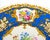 English 1920s Myott "The Bouquet" Cobalt Blue and Gold-Gilded Dinner Plates P. Granet - Set of 6 For Sale - Image 3 of 9