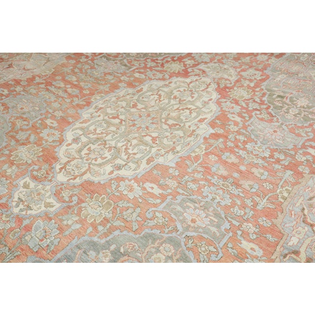 Early 20th Century Zabihi Collection Large Scale Persian Antique Bakhtiari Rug - 12'5" x 18'5" For Sale - Image 5 of 12