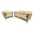 Vintage Michael Taylor Montecito Style Lounge Chair & Loveseat Set For Sale