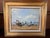 Gérard Roux / Rouxe, Beach Scene in Normandy, 1960s, Oil on Panel, Framed For Sale - Image 14 of 14