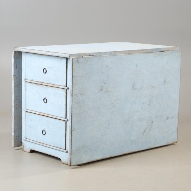 Folding Table with Drawers, 1900, in Good conditions. Designed 1890 to 1919