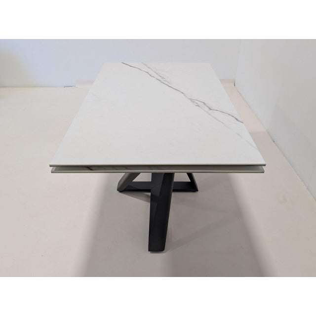 Millennium Extendable Dining Table from Bontempi For Sale - Image 11 of 13