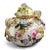 Antique Coalport Flower-Encrusted Pot, 1815 For Sale - Image 4 of 14