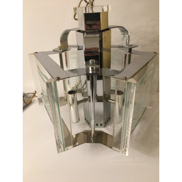 1980s 1980s Pendant Fixture Frederick Raymond 1985 For Sale - Image 5 of 10