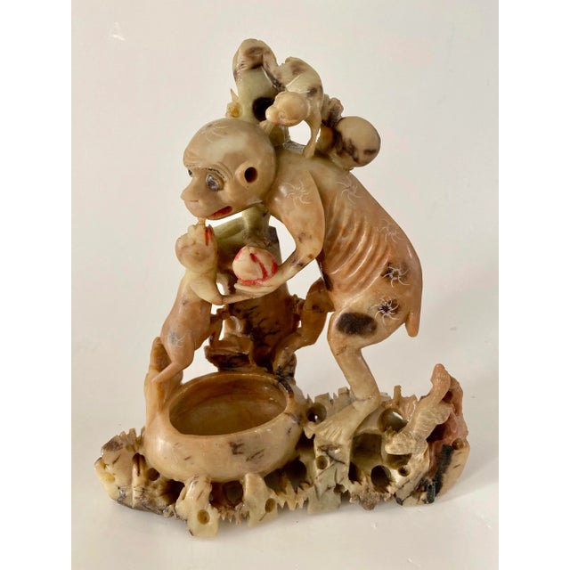 Asian Soapstone Monkey For Sale - Image 9 of 9