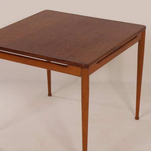 Teak Table Model 537 by Hartmut Lohmeyer for Wilkhahn, 1960s For Sale - Image 6 of 9