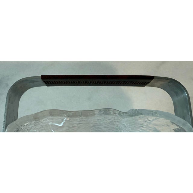 Mid 20th Century Hoya Glass Ice Bucket For Sale - Image 12 of 12