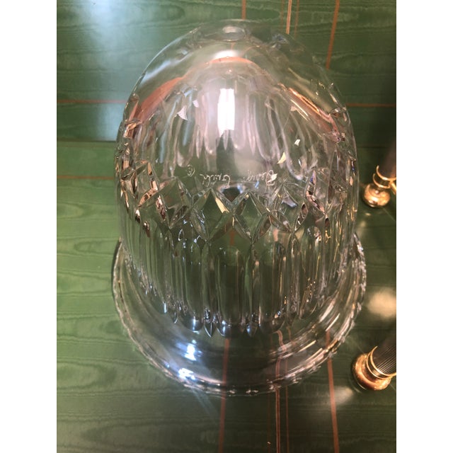 Transparent Vintage Designers Guild Crystal Champagne Bucket For Sale - Image 8 of 9