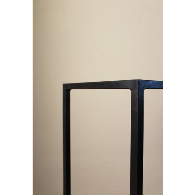 Antique Cabinet on Steel Stand, 1760 For Sale - Image 12 of 14