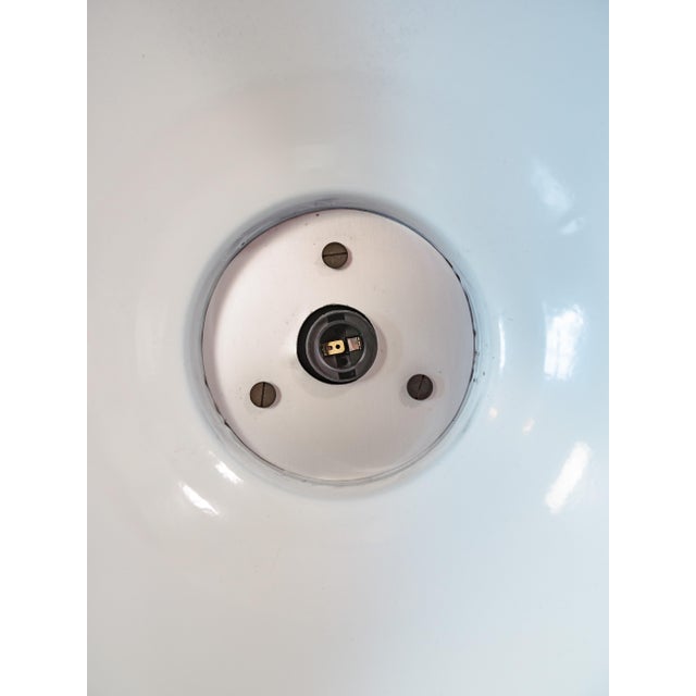 HDK Black Enamel and Black Cast Aluminum Factory Pendant Light from Philips, Holland, 1950s For Sale - Image 12 of 14