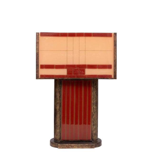 Art Deco Cut Glass Table Lamps, 1990, Set of 2 For Sale - Image 10 of 12