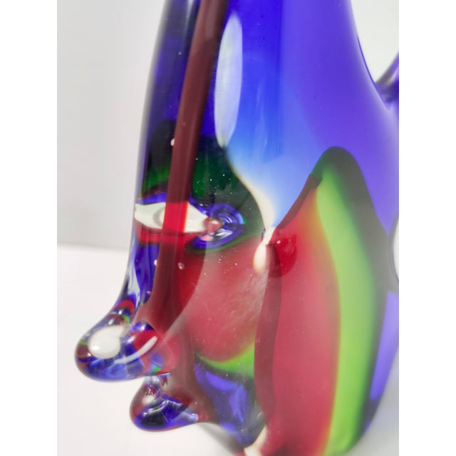 Vintage Murano Glass Fish Decorative Figure by La Murrina, 1980s For Sale - Image 10 of 13