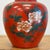 Japanese Vintage Katuni Style Japanese Porcelain Floral Motif Vase For Sale - Image 3 of 8