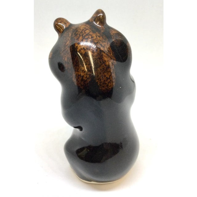 Vintage Porcelain Bear Figurine For Sale - Image 4 of 11
