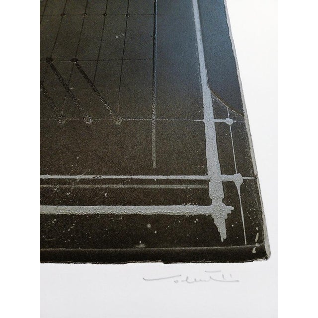 Walter Valentini, La porta del tempo B, Etching For Sale - Image 4 of 5