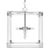 Matthew Izzo Home - Eli White Acrylic & Polished Nickel Pendant Light For Sale
