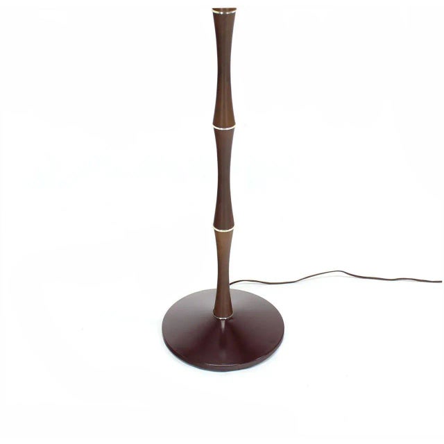 Mid 20th Century Vintage Mid Century Faux Bamboo Floor Lamp For Sale - Image 5 of 7