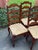 Late 20th Century French Farmhouse Ladderback Chairs - Set of 4 For Sale - Image 4 of 11