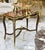 French French Louis XV Serving Table With Removable Trays, Hand-Carved Wood & Gold Leaf Details For Sale - Image 3 of 3
