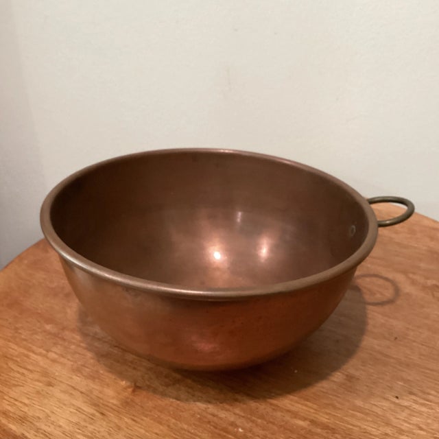 Antique Copper Mixing Bowls, Late 19th Century Set of 2 Chairish