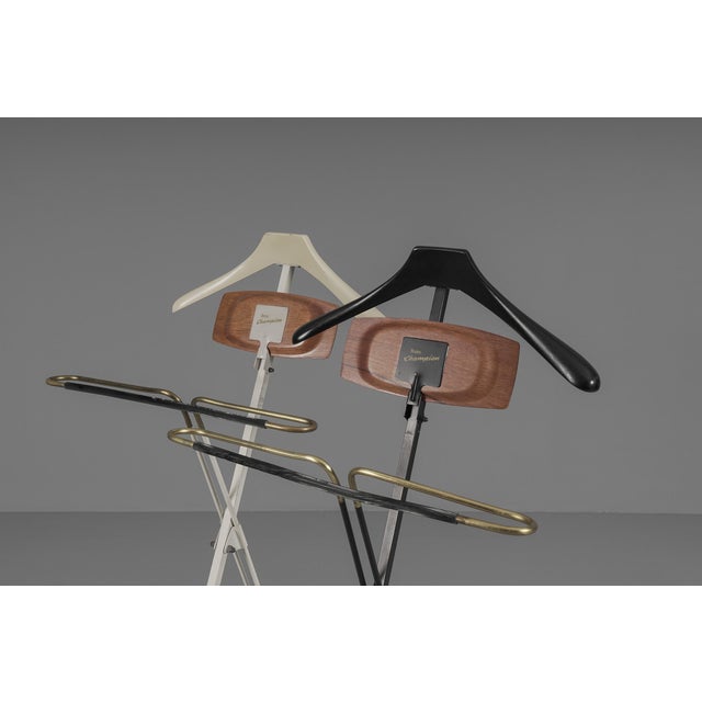 Mid-Century Folding Silent Valets by Union Champion, 1950s, Set of 2 For Sale - Image 11 of 14