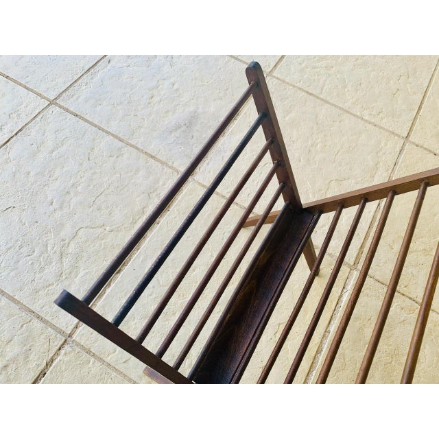 Mid-Century Folding Magazine Rack attributed to Cees Braakman, 1960s For Sale - Image 5 of 18