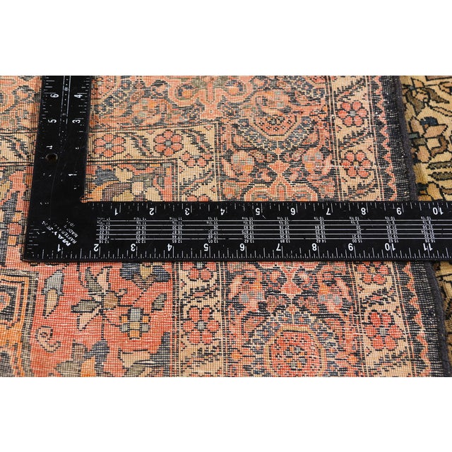 Textile Late 19th Century Persian Farahan Rug, 03'03 X 04'10 For Sale - Image 7 of 10