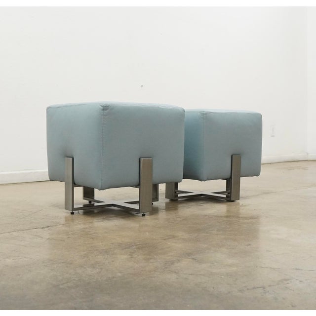 Lillian August Lillian August Danielli Ottomans (Set of 2) For Sale - Image 4 of 14
