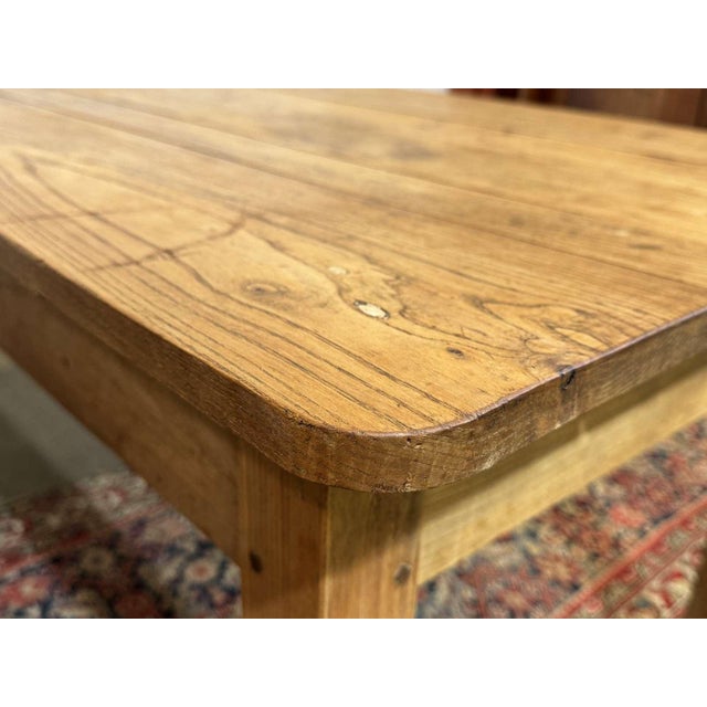Extendable Oak Table with Gothic Decoration, 1930s For Sale - Image 6 of 18