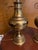 Pair Vintage Stiffel Brass Oil Lamp Style W/ Milk Glass Hollywood Regency Table Lamps W/ Additional Original Shades For Sale - Image 11 of 15