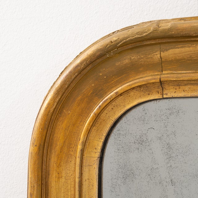 Louis Philippe Giltwood Mirror For Sale In Greensboro - Image 6 of 9