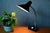 Vintage Black Lacquered Metal Gooseneck Desk Lamp, Germany, 1960s For Sale - Image 10 of 10