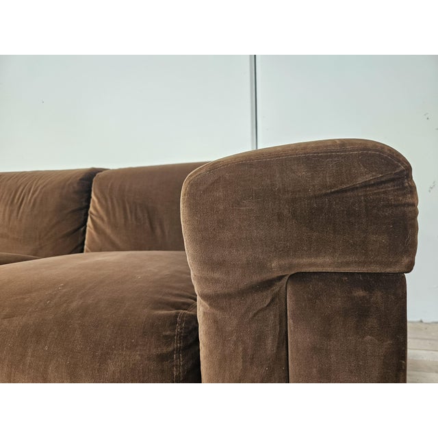 D120 Five-Seater Sofa by Valeria Borsani and Alfredo Bonetti for Tecno, 1966 For Sale - Image 13 of 16