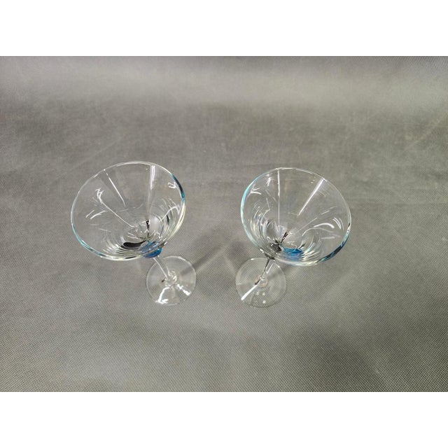 Bohemian Hand Blown Decanter and Glasses Set from Crystalex, 1990s For Sale - Image 6 of 16