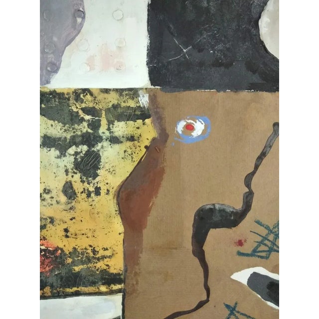 Textile Torner De Semir, Figurative Composition, 2015, Mixed Media on Canvas For Sale - Image 7 of 9