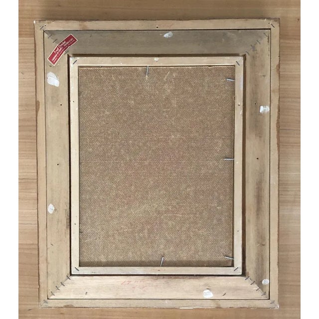 Christian Zwahlen, Rural Landscape, Oil on Wood, Framed For Sale - Image 8 of 9