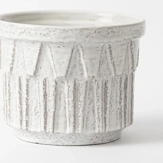 Mid-Century Modern Modernist Alpha Planters from Ceramano, 1960s, Set of 2 For Sale - Image 3 of 7