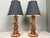 Mid-Century Teak Table Lamps, 1960s, Set of 2 For Sale - Image 11 of 12
