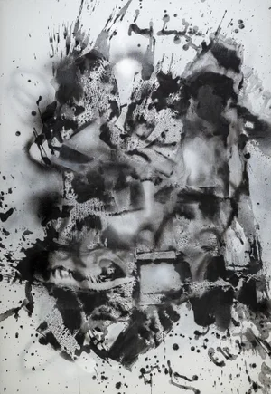 Kinesis 1 Mixed Media on Canvas by Kymm Swank